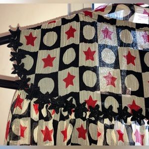 Anna Sui Silk Chiffon | Rare! Pristine Blouse from Anna Sui Store in SoHo, NYC